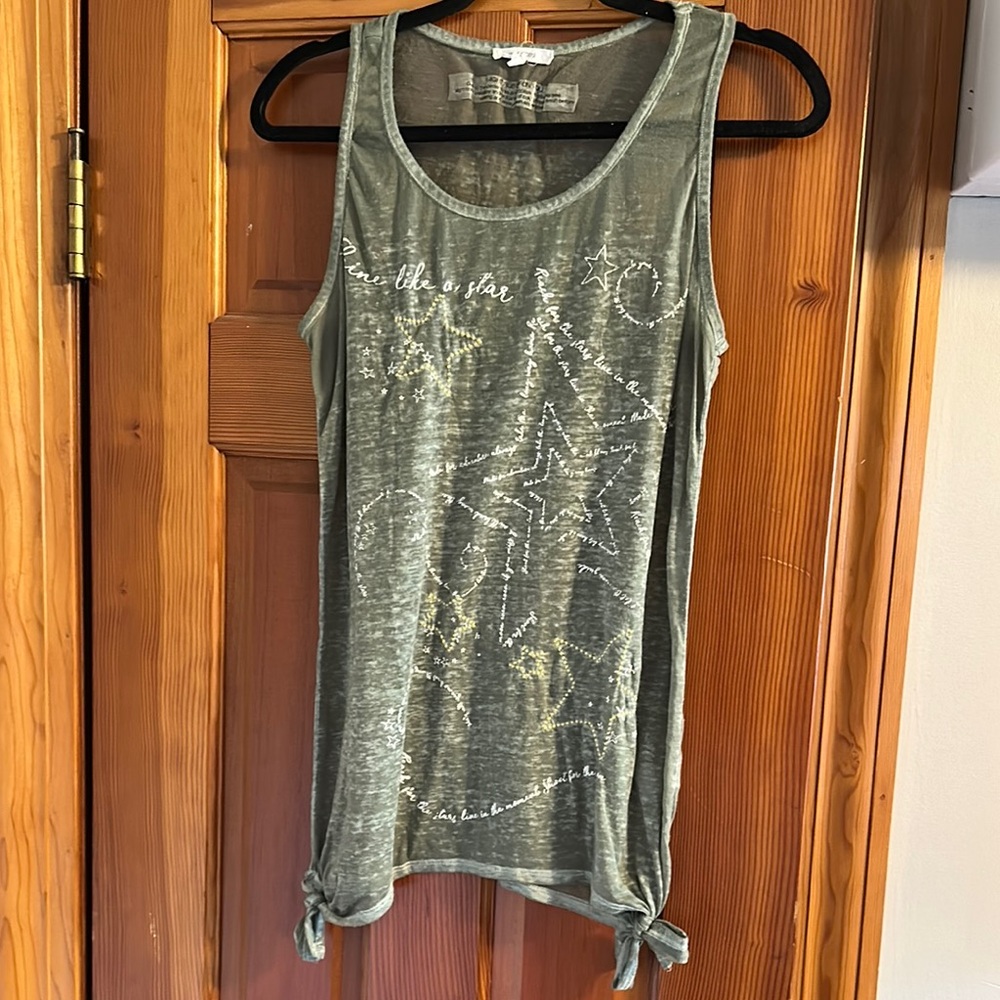 Maurices Green Tank Top Essential Casual Wear